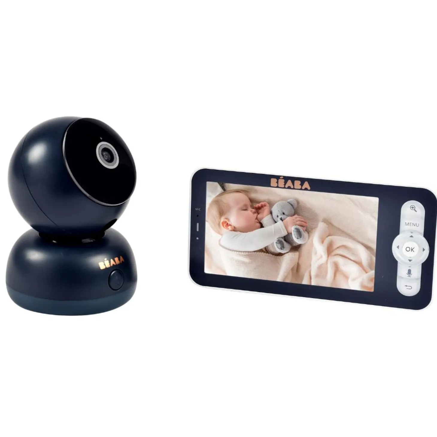 Béaba Ecoute Bébé Vidéo Zen Premium Night Blue