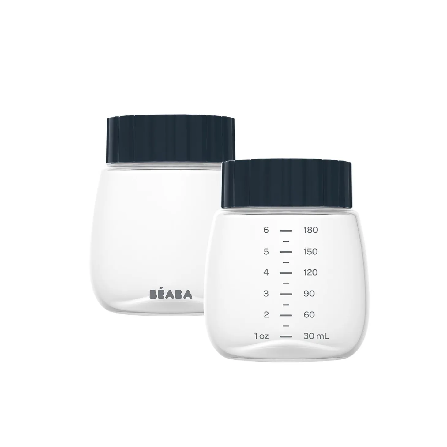 Béaba Flacon de recueil pour Tire-lait Double et Simple Transparent