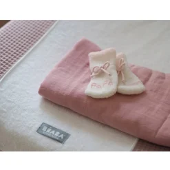 Béaba                    Housse en coton pour matelas Sofalange    Vieux Rose