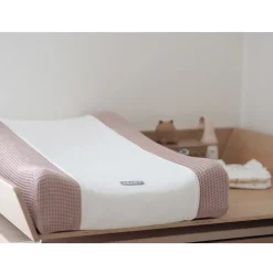 Béaba                    Housse en coton pour matelas Sofalange    Vieux Rose