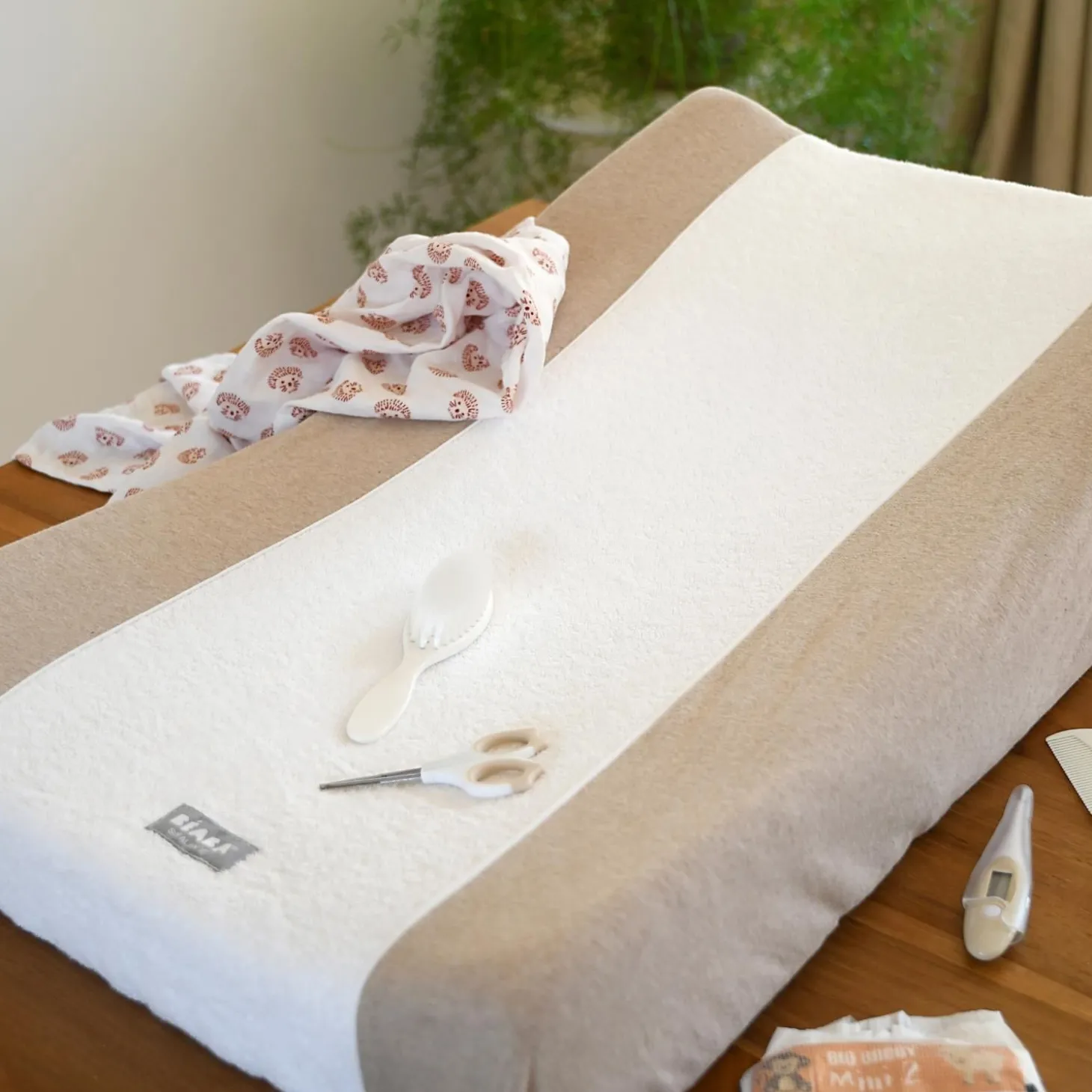 Béaba Housse Matelas à Langer Sofalange Terre D'Argile Clay / Gazell
