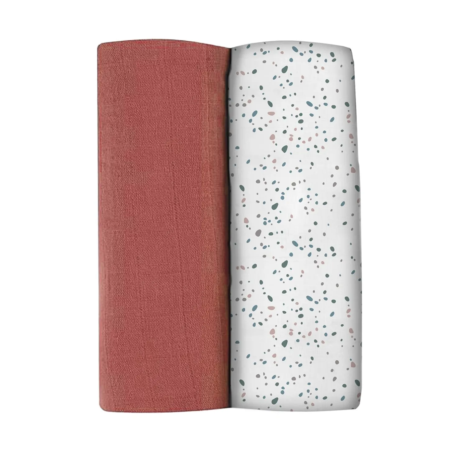 Béaba 2 langes Brique / Terrazzo 120 cm