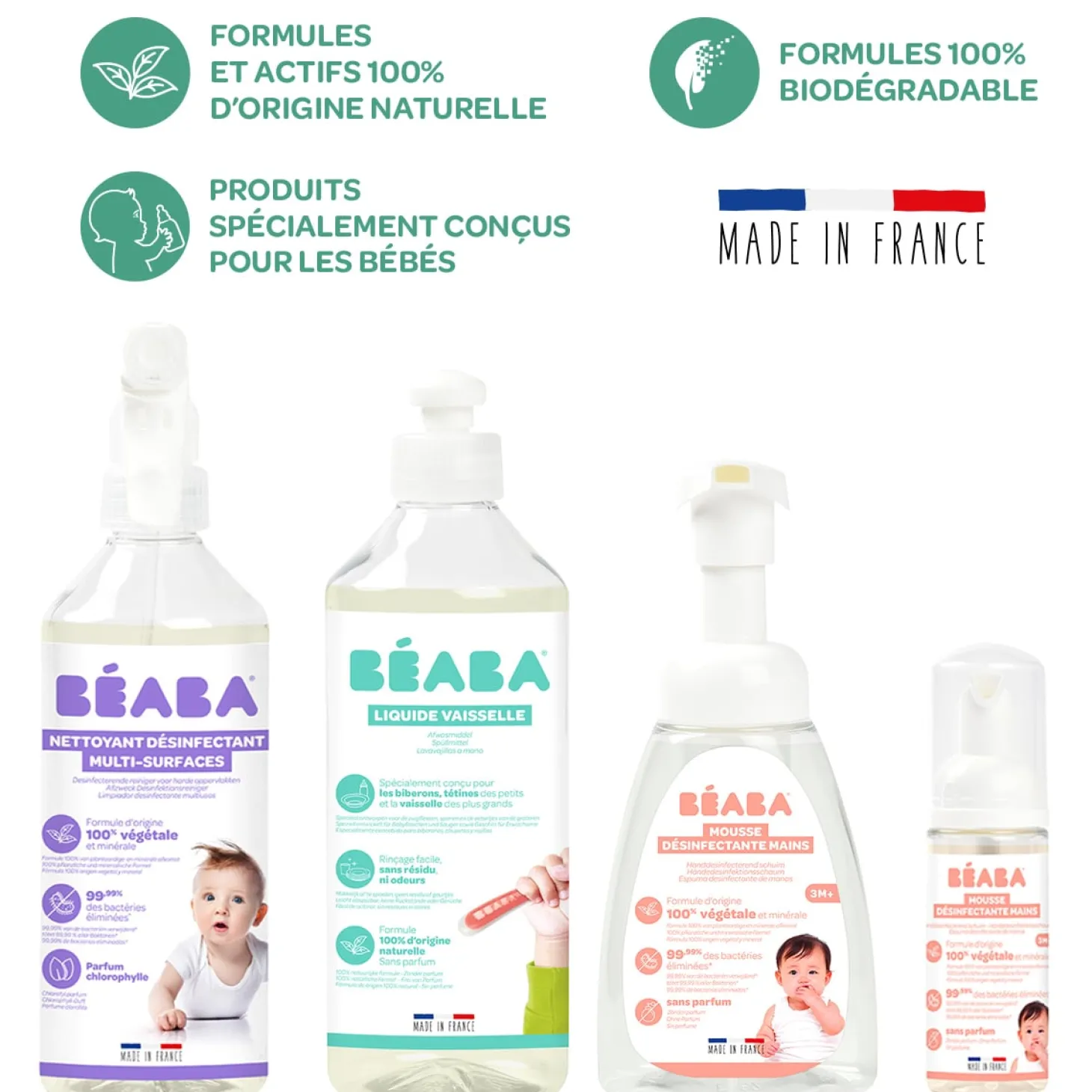 Béaba Liquide vaisselle sans parfum 500 ml