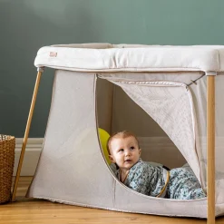 Béaba Lit Parapluie 3 En 1 Eazy Sleep Argile / Gazelle