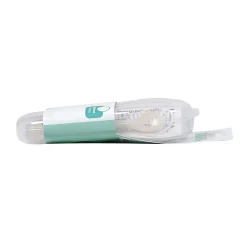 Béaba                    Lot de 2 cuillères silicone 2ème âge avec boite de transport     Argile/Vert De Gris