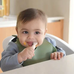 Béaba Lot de 2 Pré-Cuillères en silicone Pralin