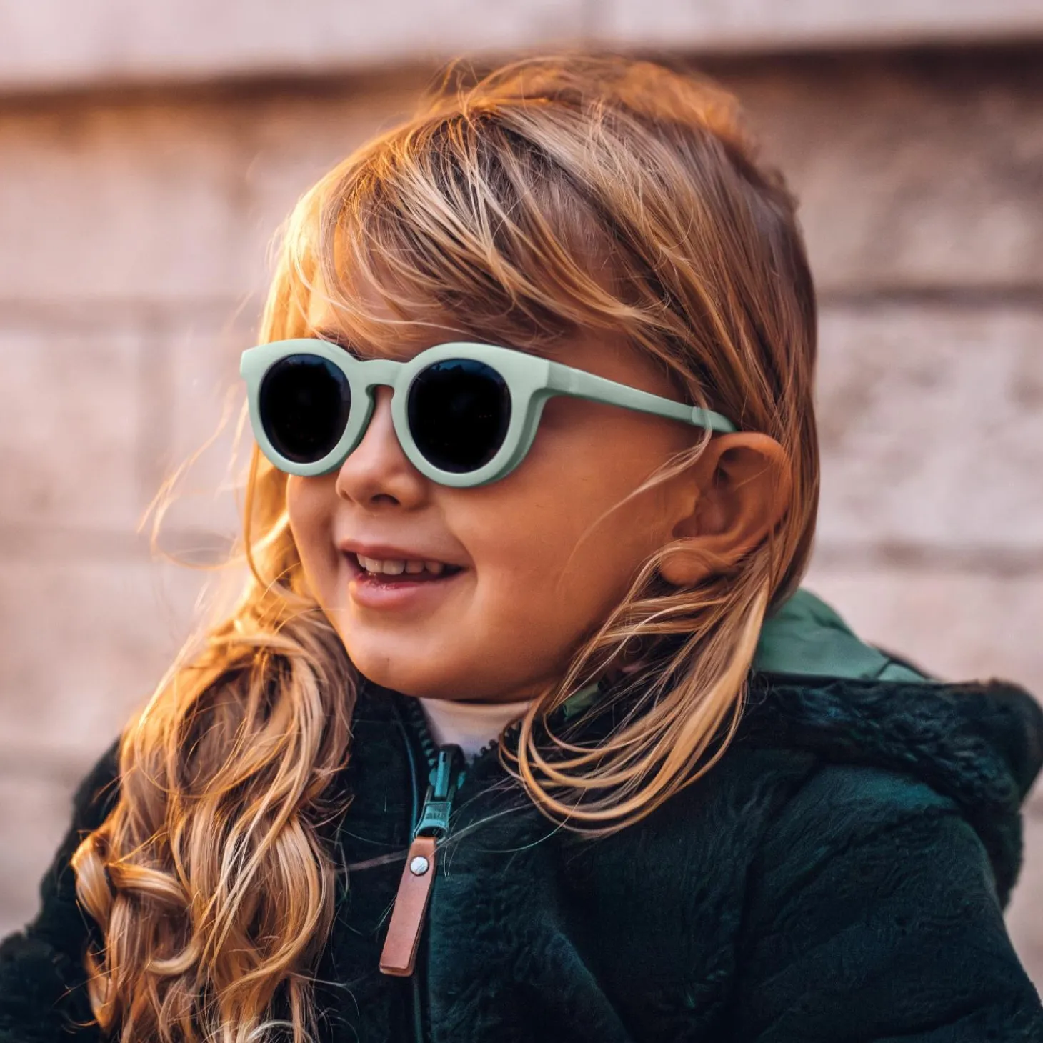 Béaba Lunette Retro Happy Sage Green 2-4 ans