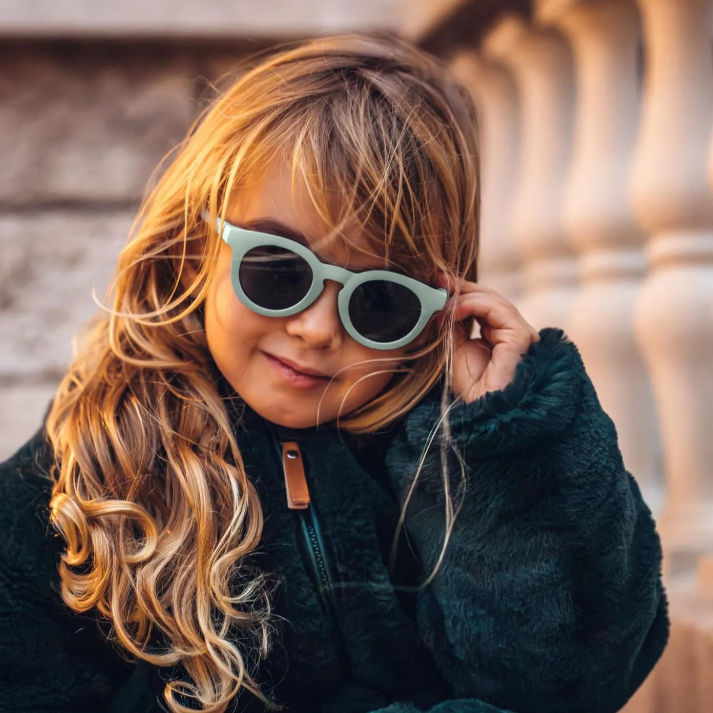 Béaba Lunette Retro Happy Sage Green 2-4 ans