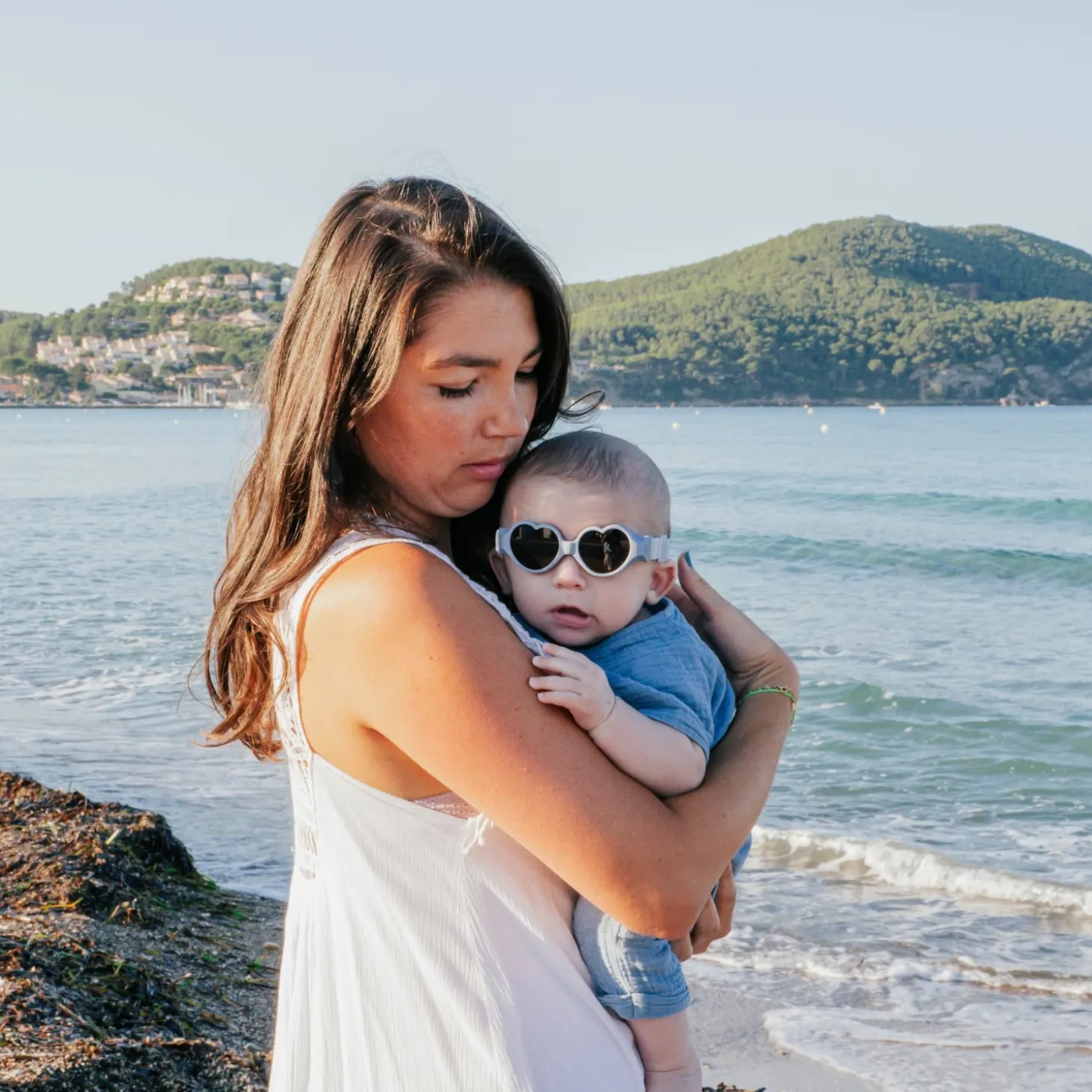 Béaba Lunettes Bandeau Baby Coeur Galet 0-9 mois