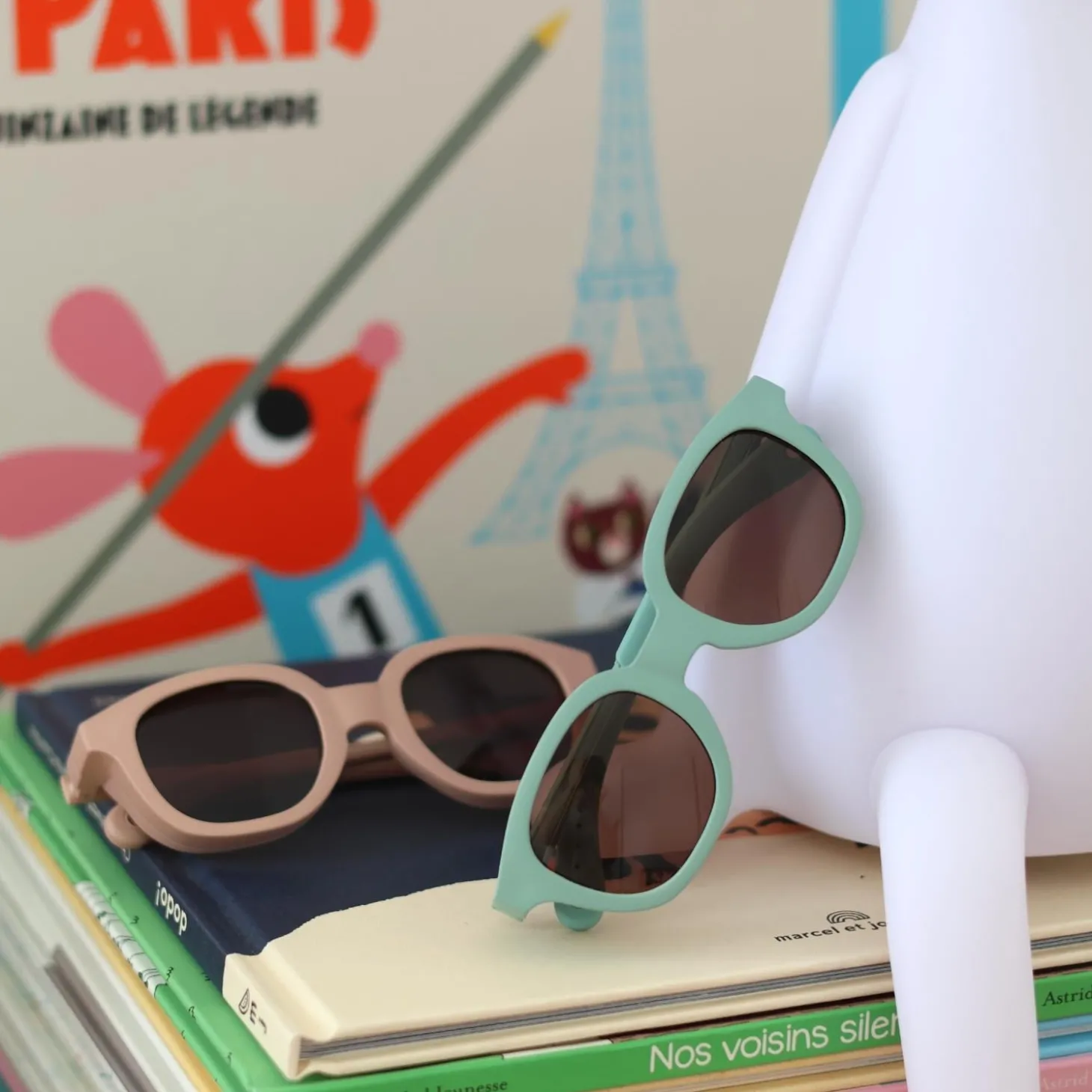 Béaba Lunette Square Lucky Guimauve/Sorb 9-24 mois