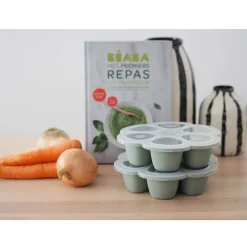 Béaba Moule congélation multiportions Vert Sauge