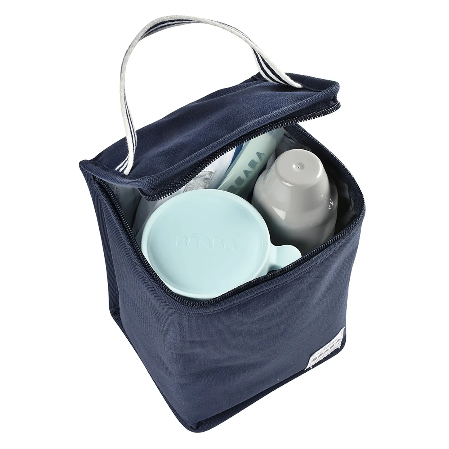 Béaba Pochette repas isotherme Bleu Marine