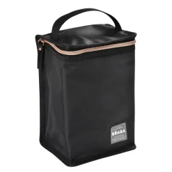 Béaba                    Pochette repas isotherme    Black/Pink