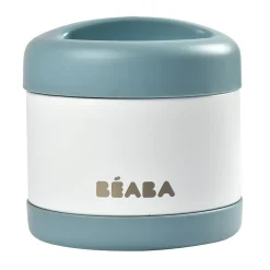 Béaba Portion inox isotherme Baltic Blue/White 500 ml