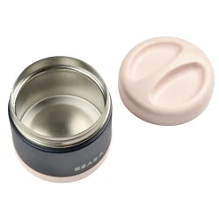 Béaba Portion inox isotherme Light Pink/Night Blue 500 ml