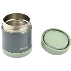 Béaba Portion inox isotherme Mineral Grey/Sage Green 300 ml