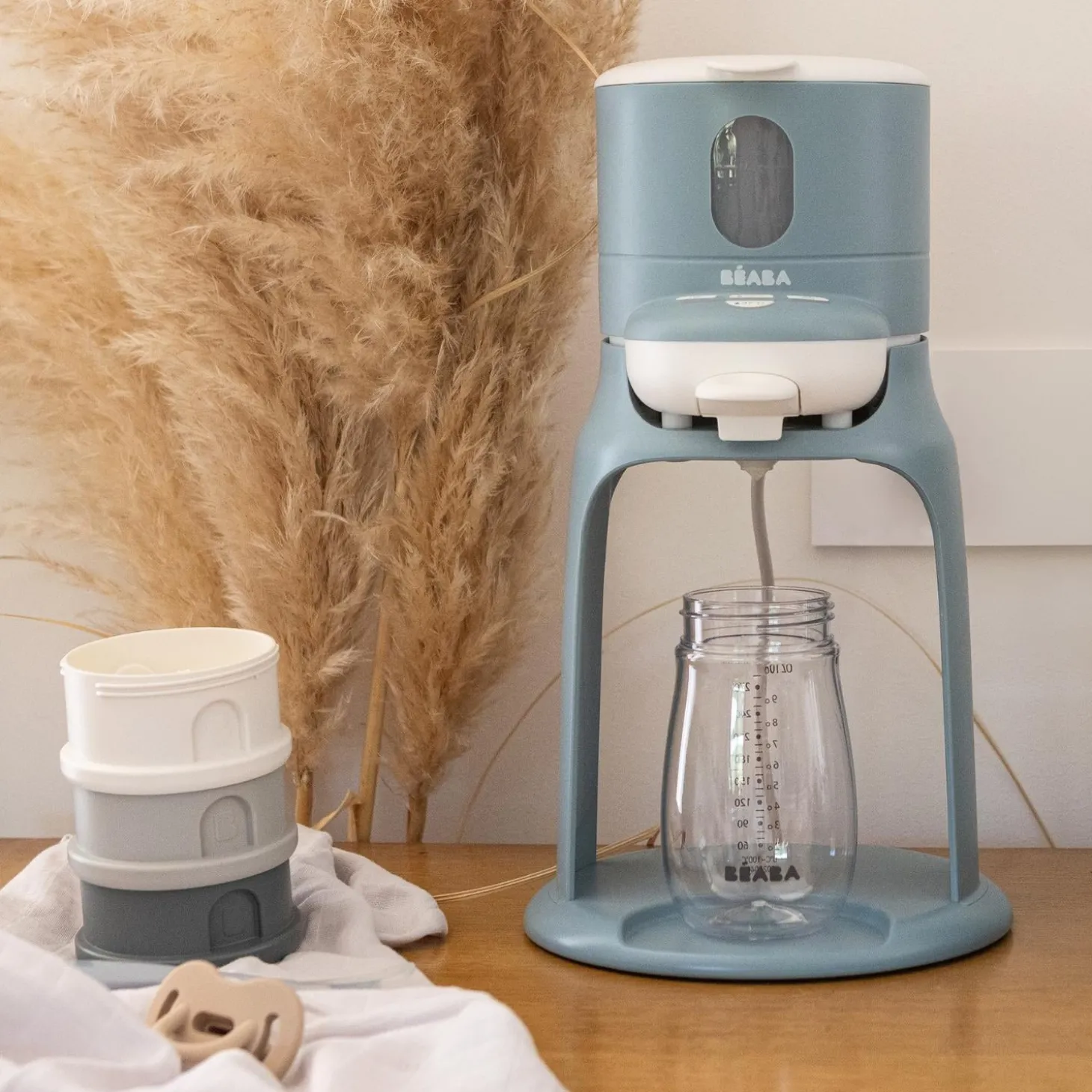 Béaba Préparateur de biberon Bib Expresso Bleu Baltique