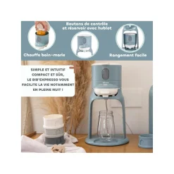 Béaba Préparateur de biberon Bib Expresso Bleu Baltique