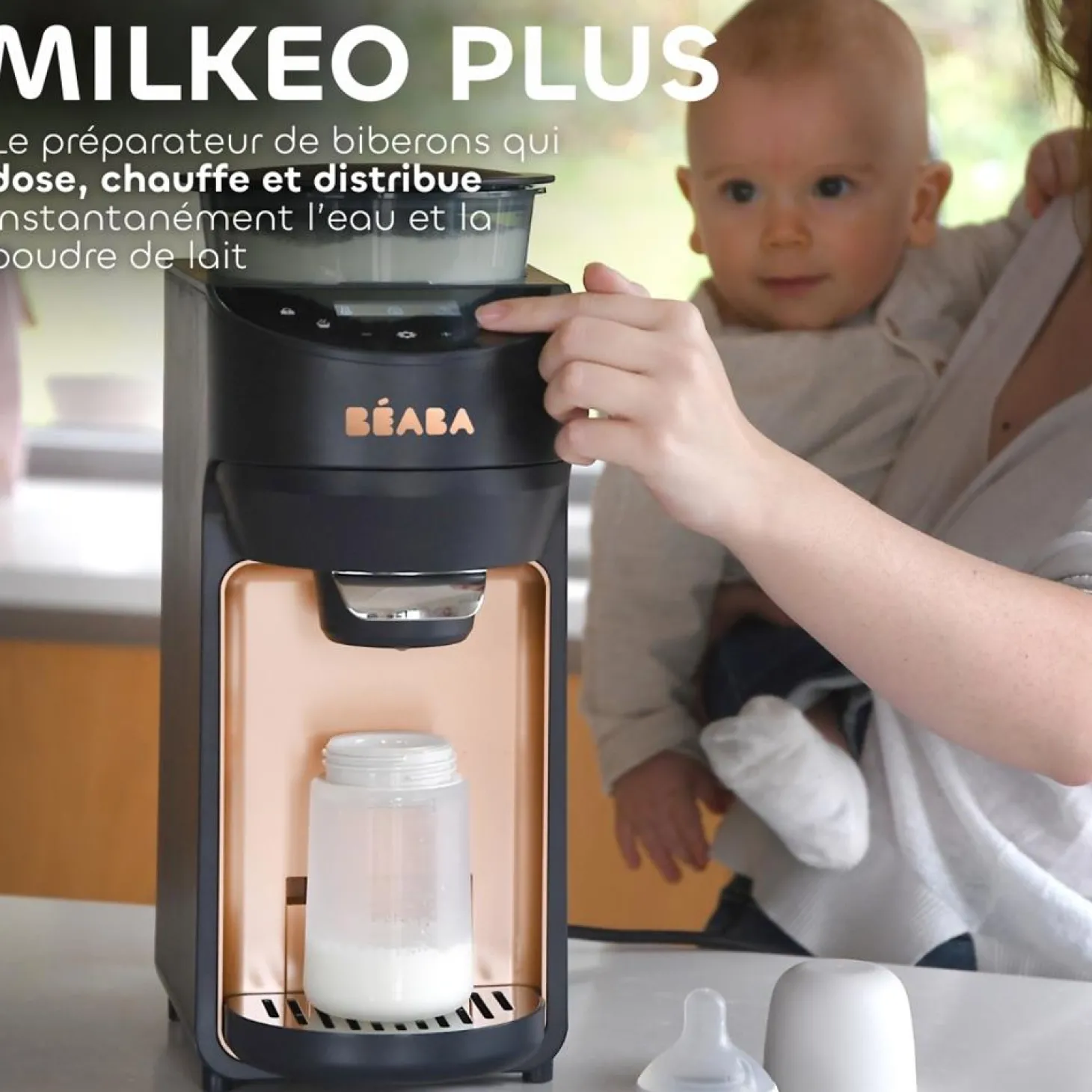 Béaba Préparateur de biberons Milkeo Plus Night blue