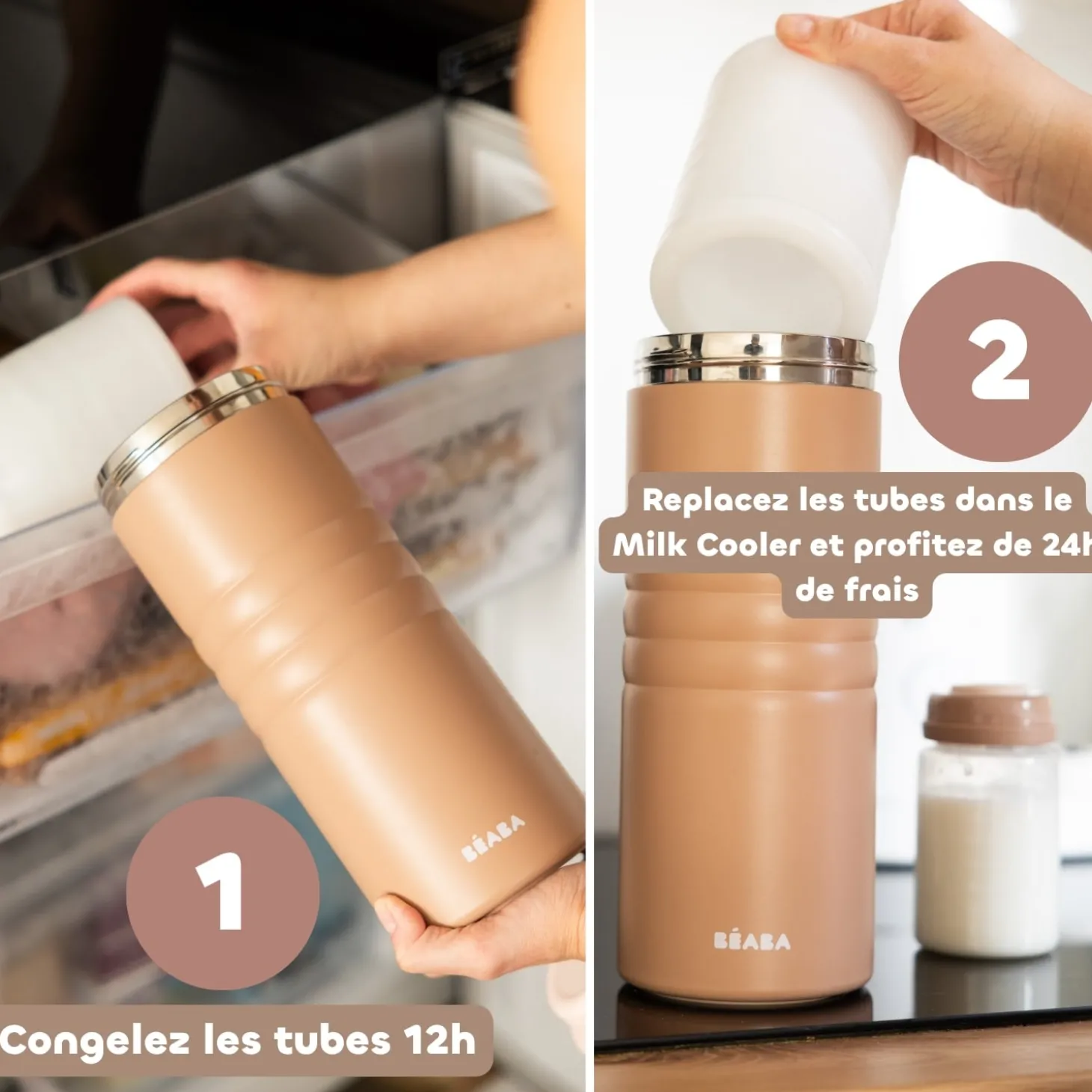 Béaba Refroidisseur Nomade Pour Lait Maternel Pralin