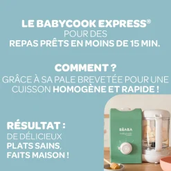 Béaba                    Robot multifonction Babycook Express    Vert Sauge