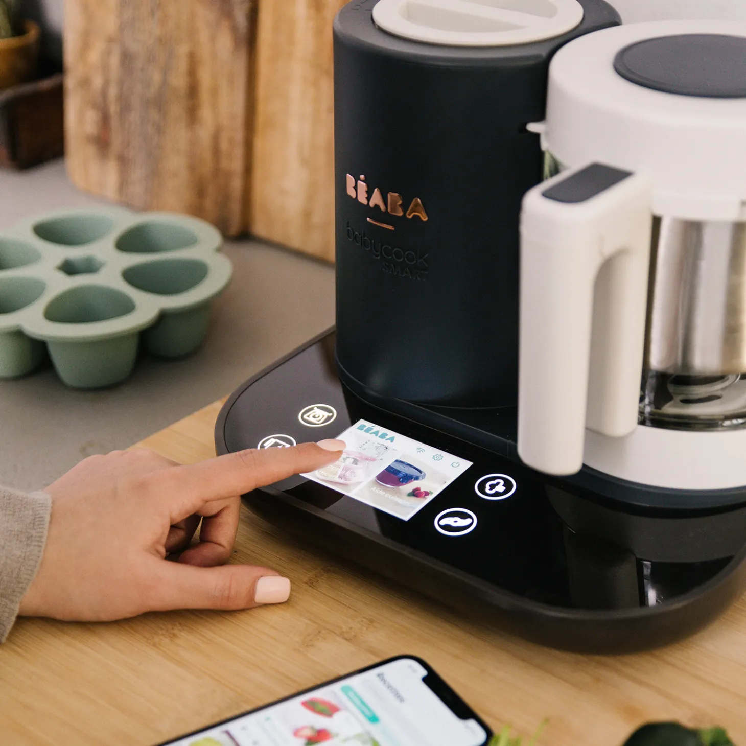 Béaba Robot multifonction Babycook Smart Gris Anthracite