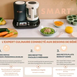 Béaba Robot multifonction Babycook Smart Gris Anthracite