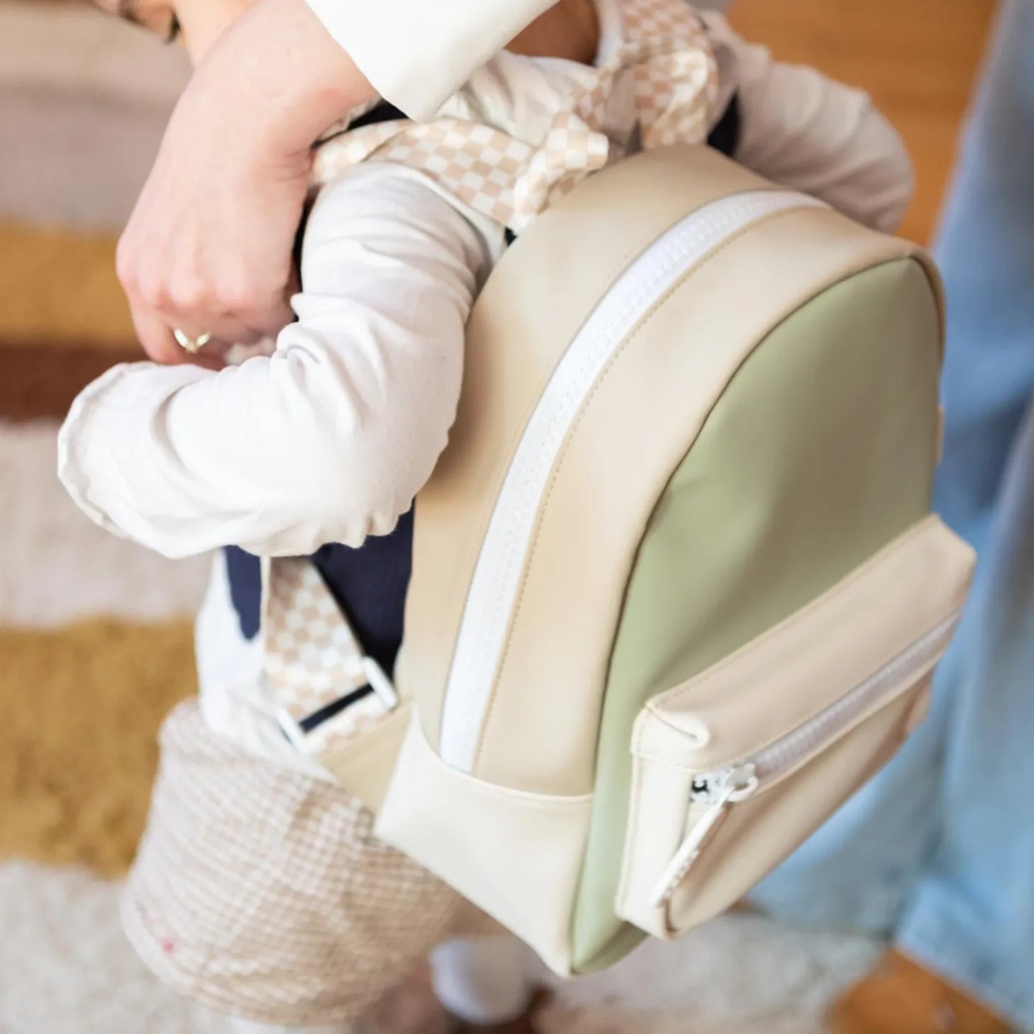 Béaba Sac à dos Enfant Faro Vert de gris