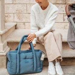 Béaba Sac à langer Paris Puffy Bleu Baltique