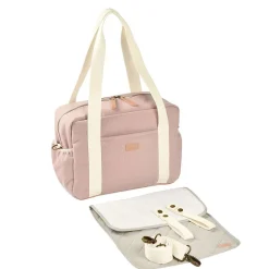Béaba Sac à langer Paris rose poudré