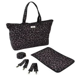 Béaba Sac à Langer XXL 11 Compartiments Madrid Leopard