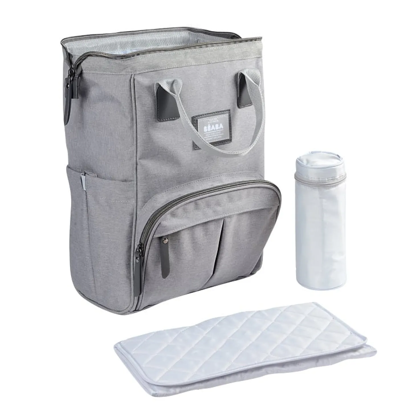Béaba Sac Wellington Gris Chiné