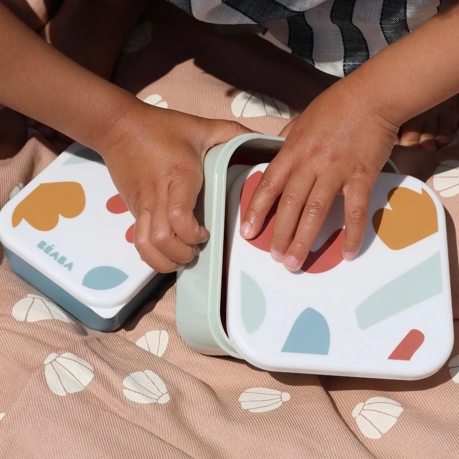 Béaba Set de 3 boîtes à goûter Playful