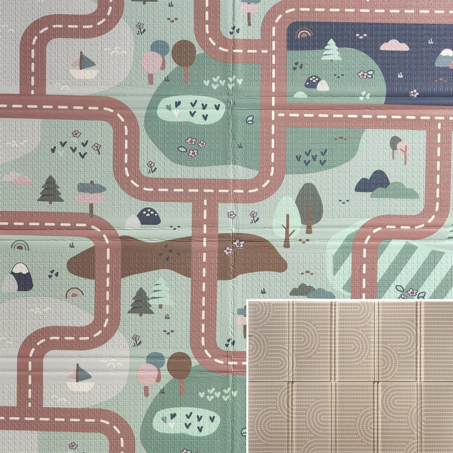Béaba Tapis de Motricité XL Reversible Play Life Arch