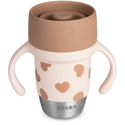 Béaba                    Tasse d'apprentissage Inox Click & Drink    BigLove