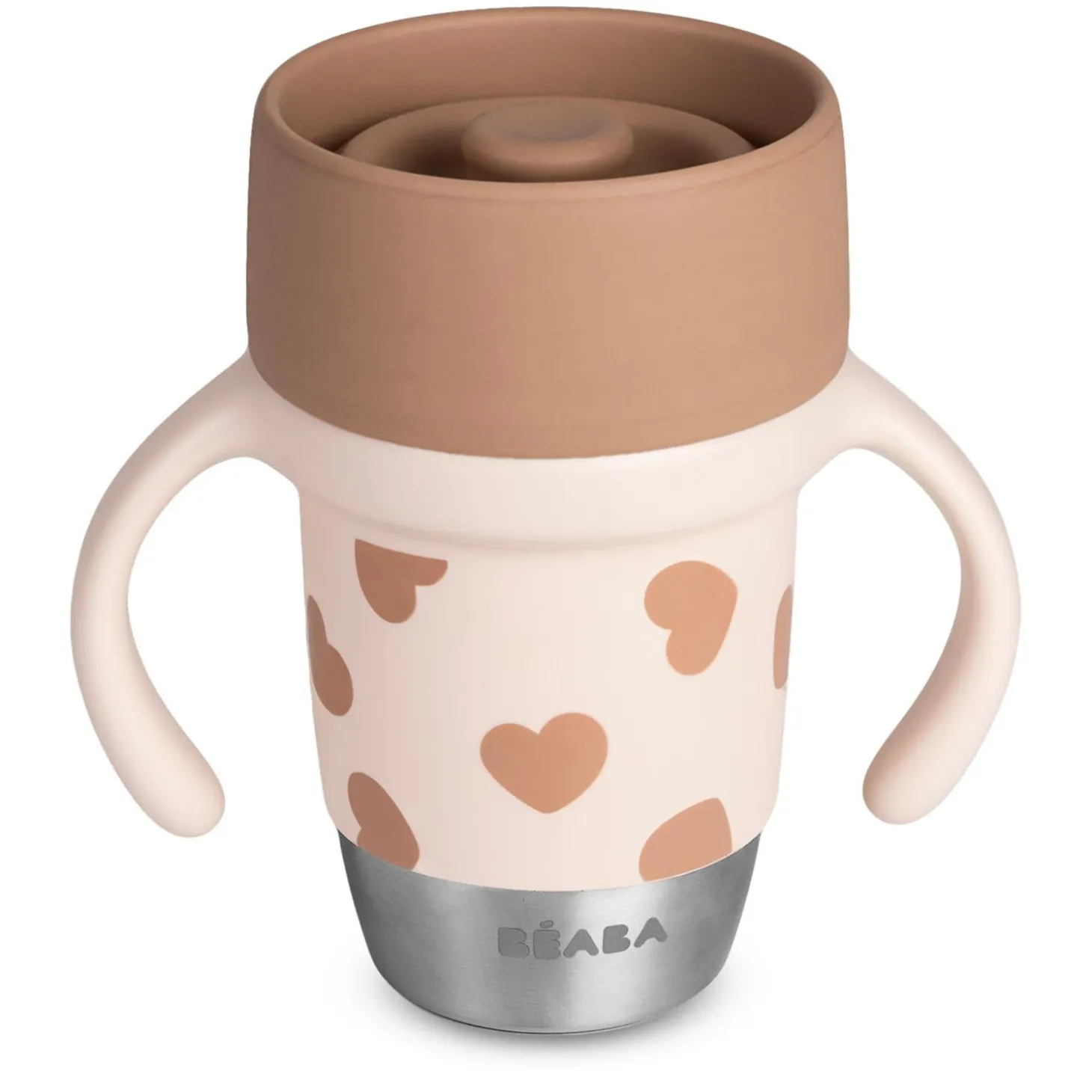 Béaba Tasse d'apprentissage Inox Click & Drink BigLove