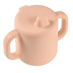 Béaba Tasse d'apprentissage silicone Pink 170 ml