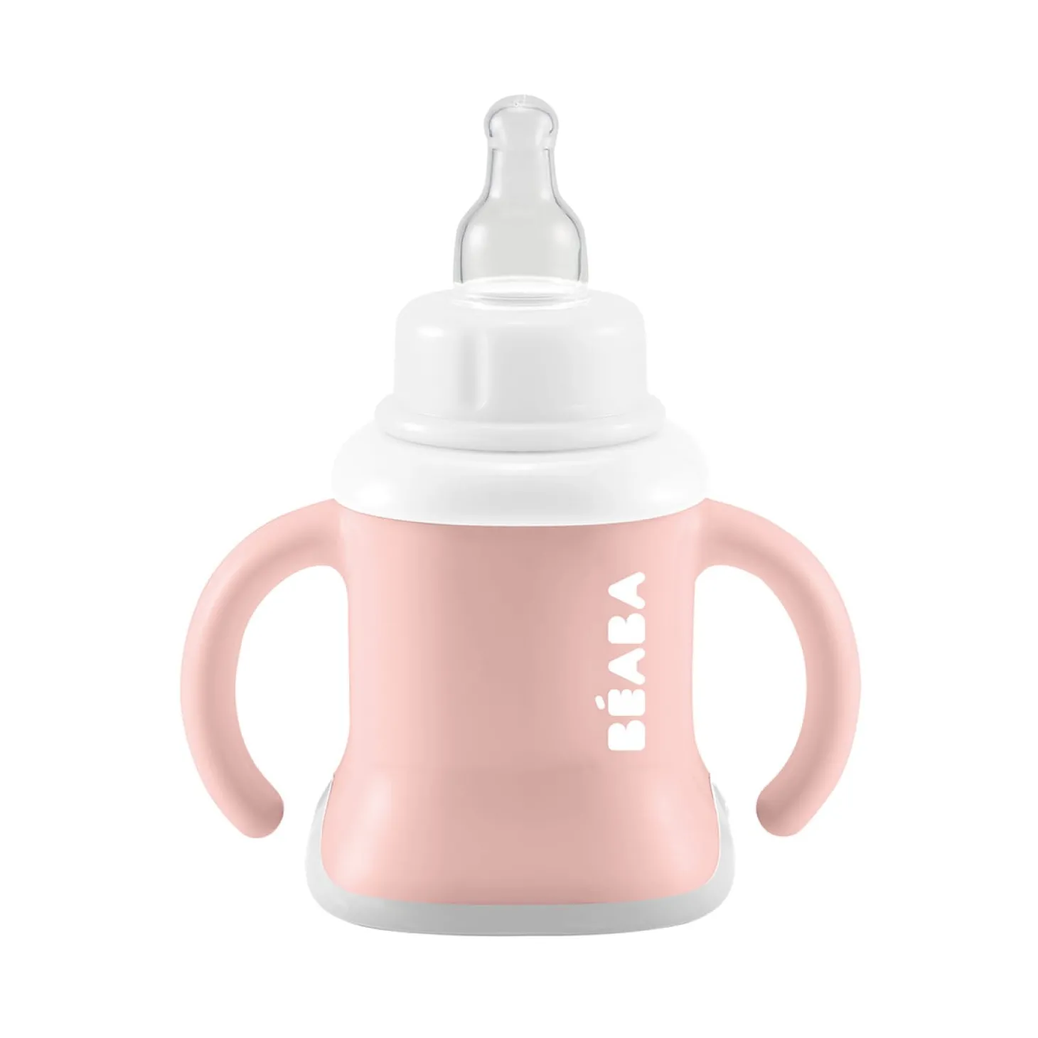 Béaba Tasse evoluclip 3 en 1 Old Pink