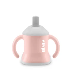 Béaba Tasse evoluclip 3 en 1 Old Pink