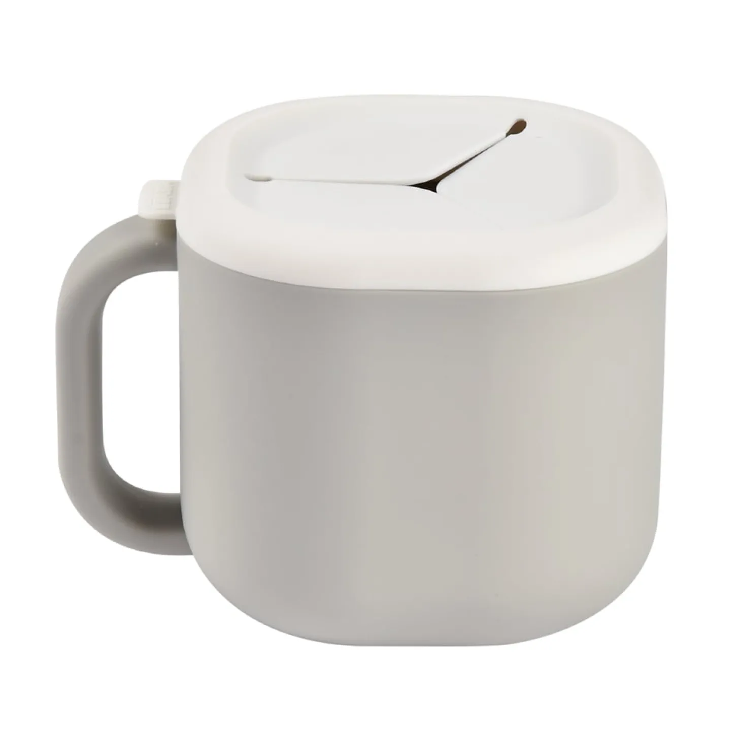 Béaba Tasse à goûter Pick N Snack Gris Velours