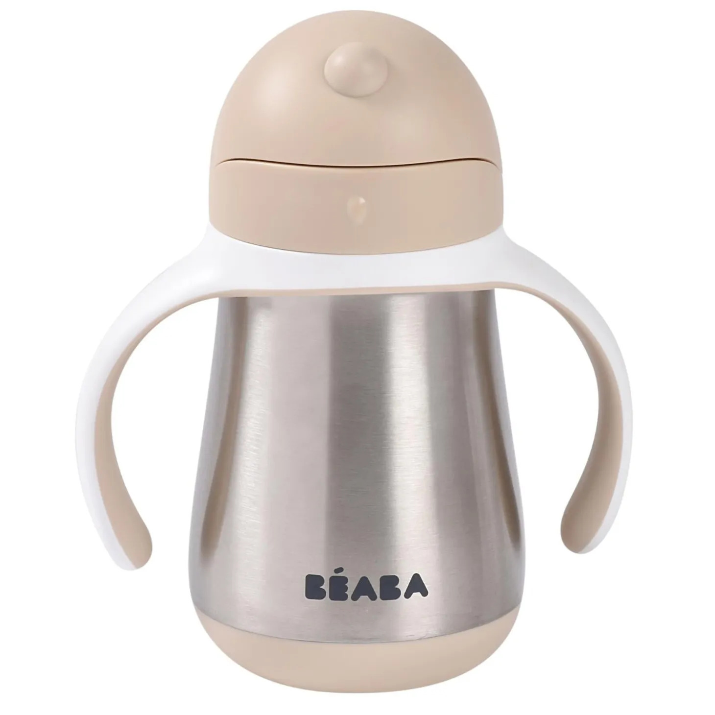 Béaba Tasse Paille Inox Clay Earth 250 ml