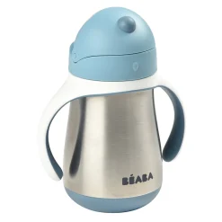 Béaba                    Tasse Paille Inox    Windy Blue            250 ml