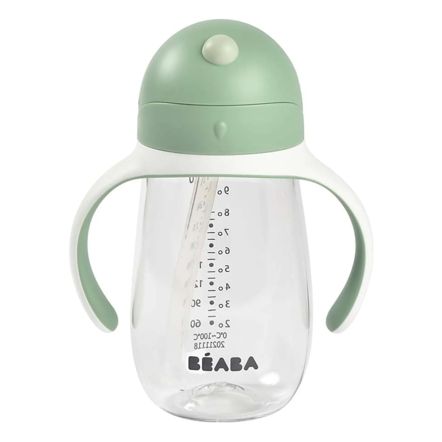 Béaba Tasse Paille vert sauge 300 ml