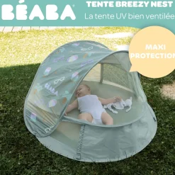 Béaba Tente Anti Uv Upf50+ Breezynest Lichen/Seagrass