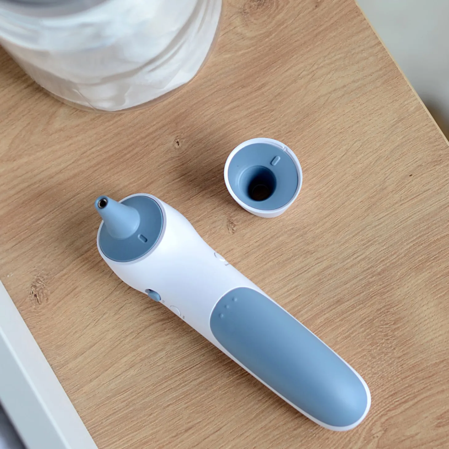 Béaba Thermospeed - thermomètre infrarouge auriculaire et frontal Blanc