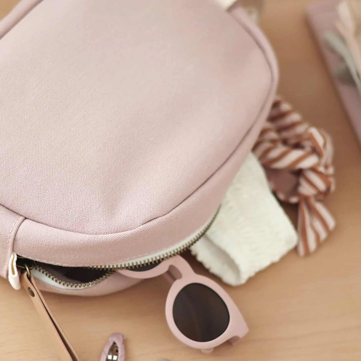 Béaba Trousse de toilette canvas Rose Poudré