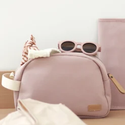 Béaba Trousse de toilette canvas Rose Poudré