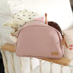Béaba Trousse de toilette canvas Rose Poudré