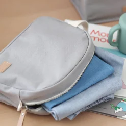 Béaba Trousse de toilette canvas Gris Perle
