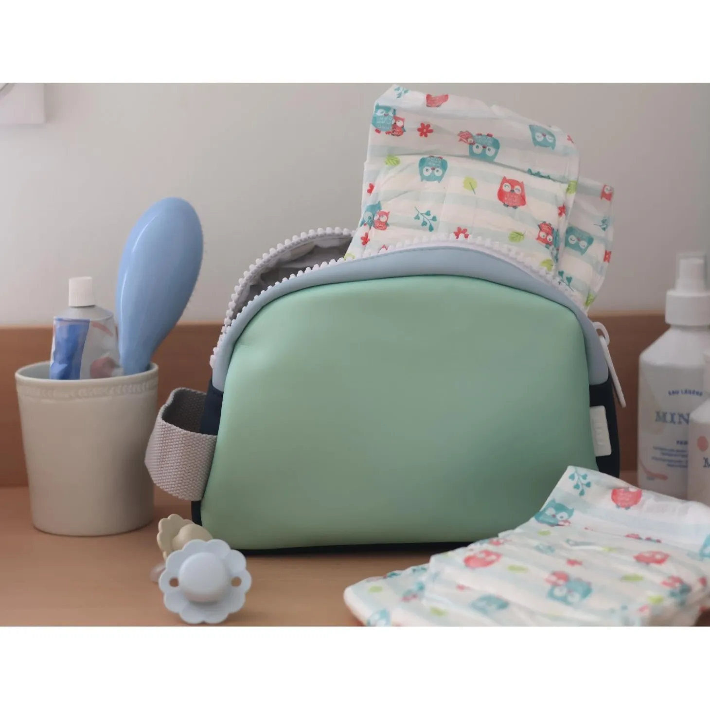 Béaba Trousse de toilette Faro Matcha Latte